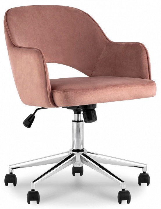 Кресло компьютерное Кларк SGR_CLARKSON-PINK-CHROME