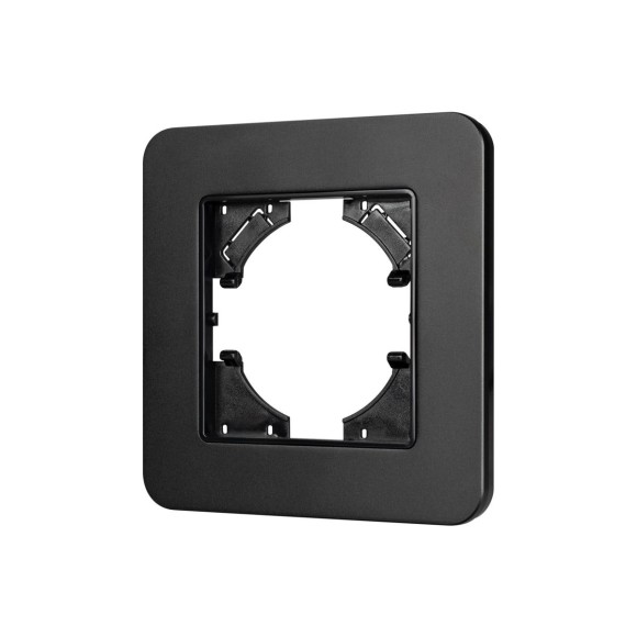 Рамка алюминиевая на 1 пост Arlight FRM-AKIRY-SFAL-1-BK 049685