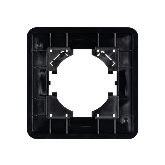 Рамка алюминиевая на 1 пост Arlight FRM-AKIRY-SFAL-1-BK 049685