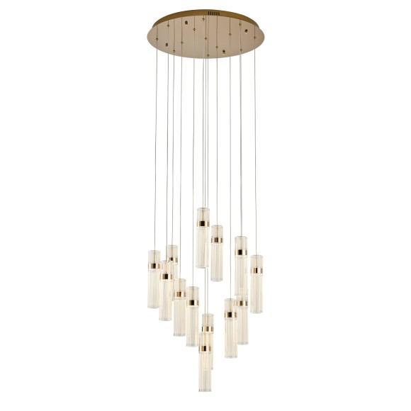 Каскадная люстра Delight Collection OM2367-F13 french gold