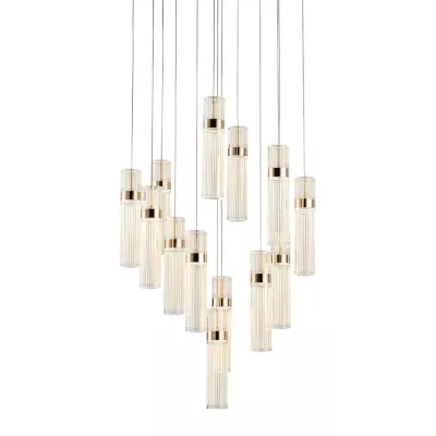 Каскадная люстра Delight Collection OM2367-F13 french gold