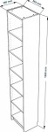 Стеллаж-колонка Варма SHST_S00340