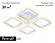 Потолочная светодиодная люстра Ambrella Light Acrylica Original FA441, Белый, От теплого до холодного, Металл