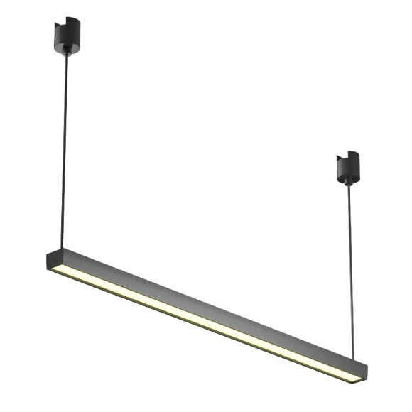 Трековый подвесной магнитный светильник Maytoni Basis TR170-1-26W3K-B