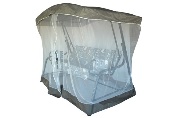 Качели с тентом трехместные Ирис с москитной сеткой GST_GS1445