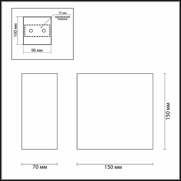 Настенный светильник Odeon Light Gips 3883/1W Настенный светильник Odeon Light Gips 3883/1W