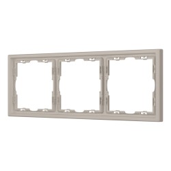 Рамка пластиковая Arlight FRM-NOBE-SFPL-3-CA 059458