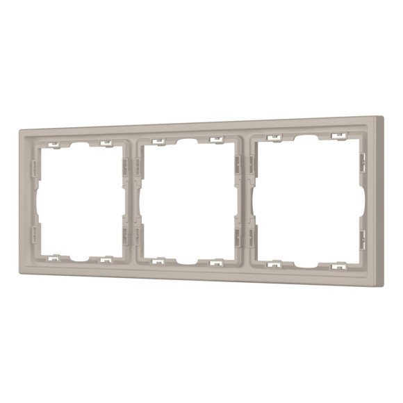 Рамка пластиковая Arlight FRM-NOBE-SFPL-3-CA 059458