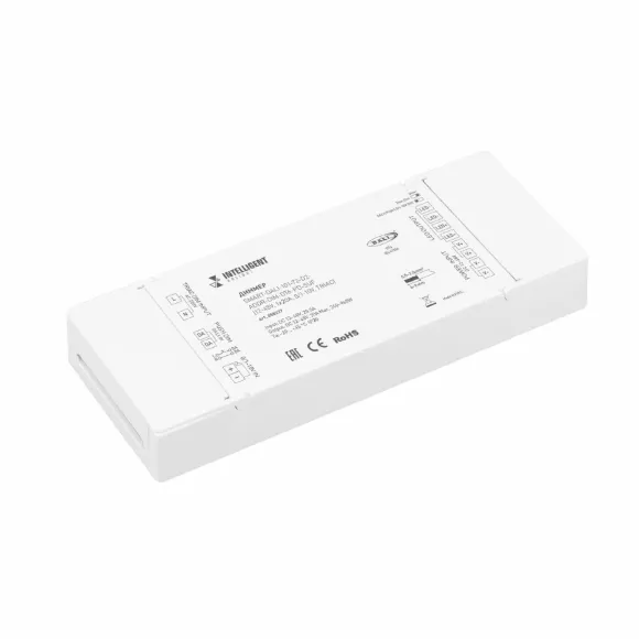Диммер Arlight SMART-DALI-101-72-D2-ADDR-DIM-DT6-PD-SUF (12-48V, 1x20A, 0/1-10V, TRIAC) (IARL, IP20 Пластик) 058227 Диммер Arlight SMART-DALI-101-72-D2-ADDR-DIM-DT6-PD-SUF (12-48V, 1x20A, 0/1-10V, TRIAC) (IARL, IP20 Пластик) 058227