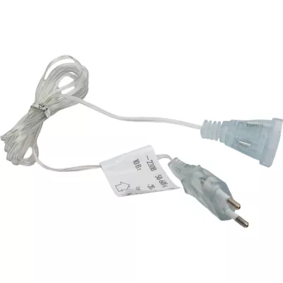 Удлинитель для гирлянд Uniel UCX-Y25/10W-200 Clear UL-00007299