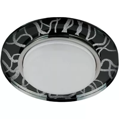 Встраиваемый светильник ЭРА DK80 WH/BK Б0019575