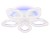 Потолочная люстра с пультом управления Ambrella Light ACRYLICA FA3925