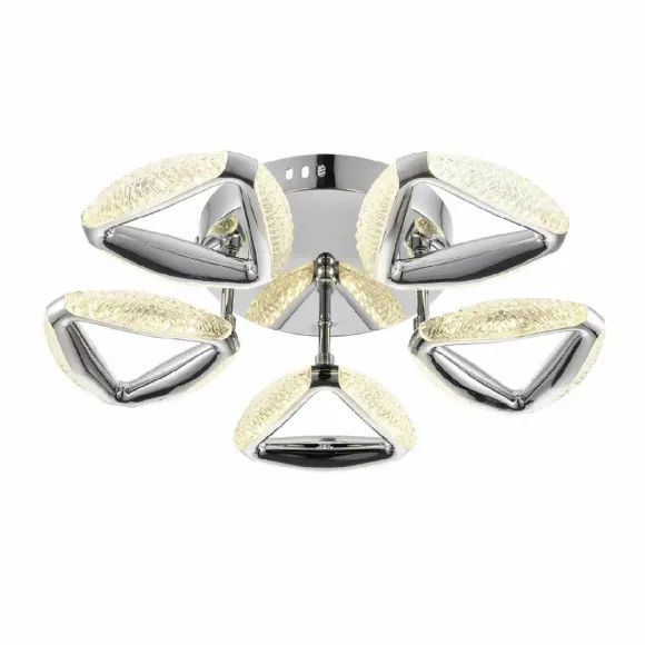 Потолочная люстра Lumion Ruana 8239/5CL, вид снизу Потолочная люстра Lumion Ruana 8239/5CL, вид снизу