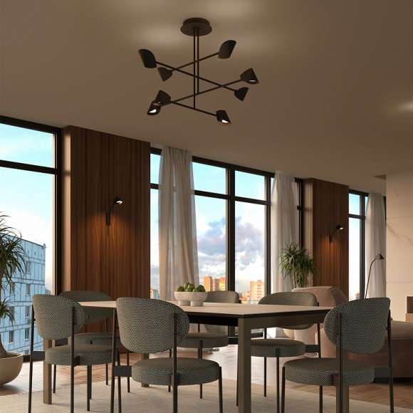 Потолочная светодиодная люстра Mantra Capuccina 7578