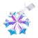 Светильник декоративный на батарейках Снежинка Uniel ULD-R512 3АА SNOWFLAKE UL-00012222