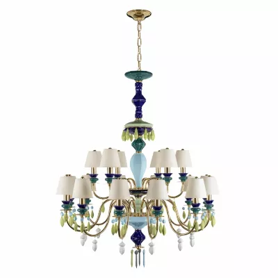 Подвесная люстра Loft IT Grace 10203/12+6 Green