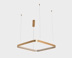 Подвесная светодиодная люстра Italline IT013-6031 gold 3000K