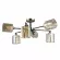 Люстра на штанге Arte Lamp Merci A4185PL-6BK