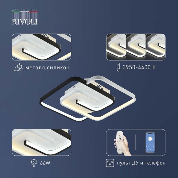 Потолочный светильник Rivoli Jenny 6102-101 Б0059009