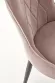 Стул K366 HLM_V-CH-K_366-KR-BEZOWY, бежевый, металл, вельвет