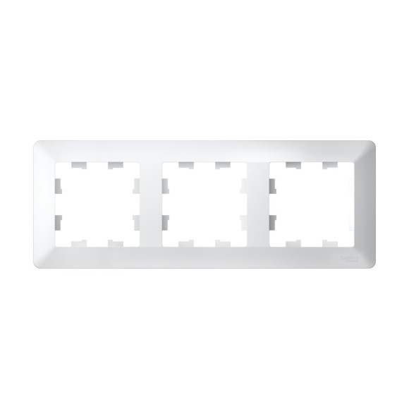 Рамка 3-ая Systeme Electric AtlasDesign Air Белый/дымчатый белый ATN220103