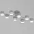 Потолочная люстра Reluce 77730-0.3-08 GX53 GREY