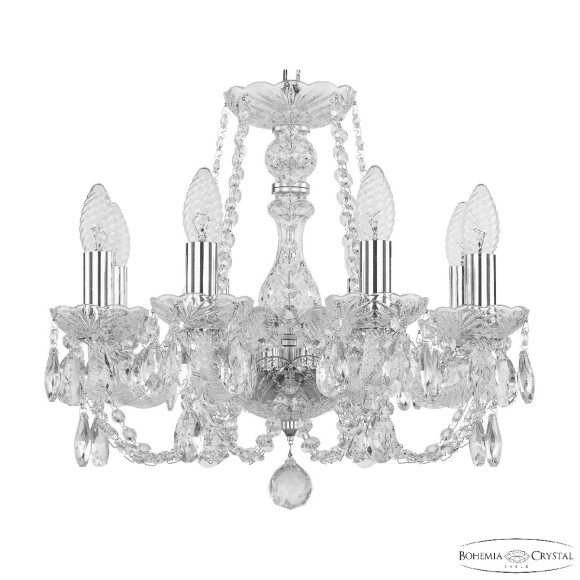 Подвесная люстра Bohemia Ivele Crystal 101/8/141 Ni