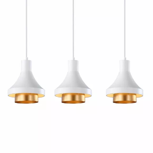 Подвесной светильник Escada Nora 1147/3S White, вид сверху Подвесной светильник Escada Nora 1147/3S White, вид сверху
