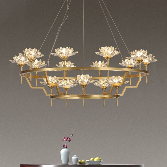 Подвесная люстра ImperiumLoft Lotos 140837-26