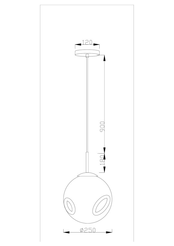Подвесной светильник Moderli Amo V2080-P