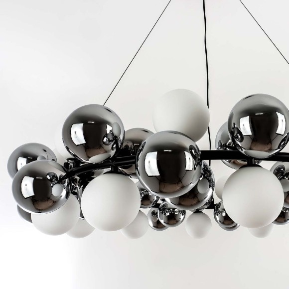 Подвесная люстра Modestyle MS.8055.20 BK