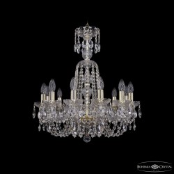 Подвесная люстра Bohemia Ivele Crystal 1402/12/195/XL-64 G