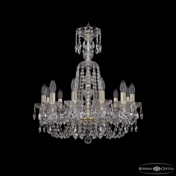 Подвесная люстра Bohemia Ivele Crystal 1402/12/195/XL-64 G