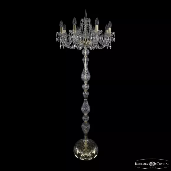 Торшер Bohemia Ivele Crystal 1402T1/8/195-160 G Торшер Bohemia Ivele Crystal 1402T1/8/195-160 G