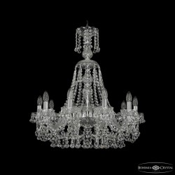 Подвесная люстра Bohemia Ivele Crystal 1409/10/240/XL-75 Ni