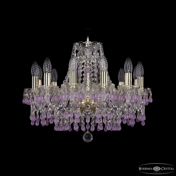 Подвесная люстра Bohemia Ivele Crystal 1410/12/160 G V7010