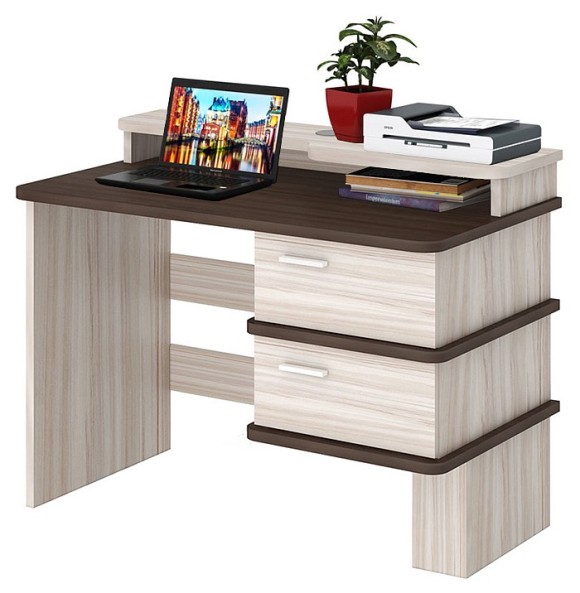 Стол компьютерный Домино СД-15 C MER_SD-15-C-NM-KSHK-CH