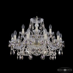 Подвесная люстра Bohemia Ivele Crystal 1411/10+5/240 G R801
