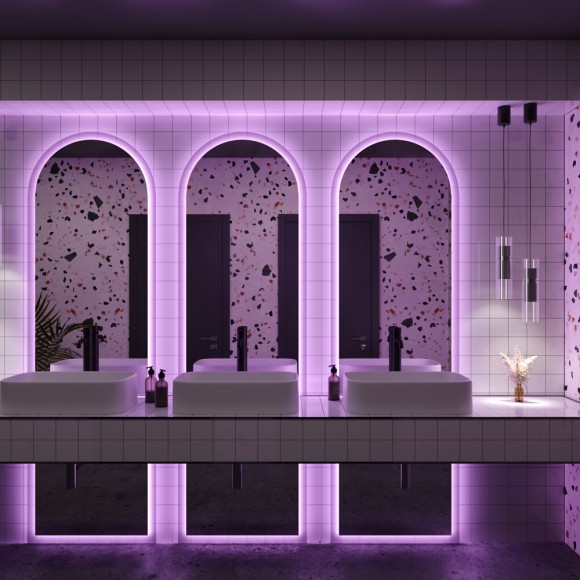 Светодиодная лента Maytoni Technical 12В 5050 7,2Вт/м RGB IP65 10127