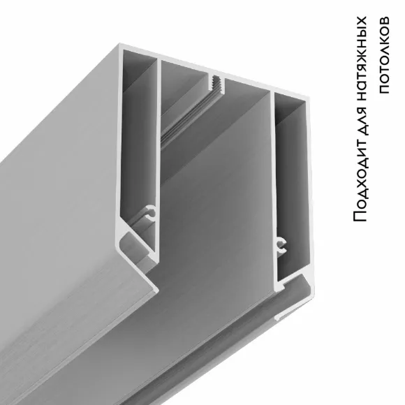 Шинопровод Maytoni Magnetic track system TRA004MP-21S, крупный план Шинопровод Maytoni Magnetic track system TRA004MP-21S, крупный план