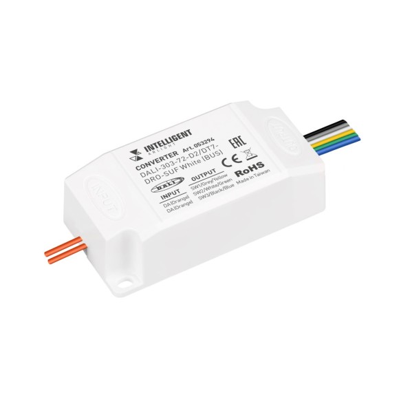 Конвертер Arlight DALI-303-72-D2/DT7-DRO-SUF White (BUS) (IARL, Пластик) 053294