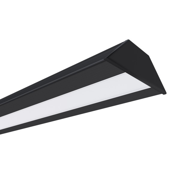 Профиль угловой накладной Apeyron ширина ленты до 10мм (рассеиватель, заглушки - 2шт) 08-07-ЧБ