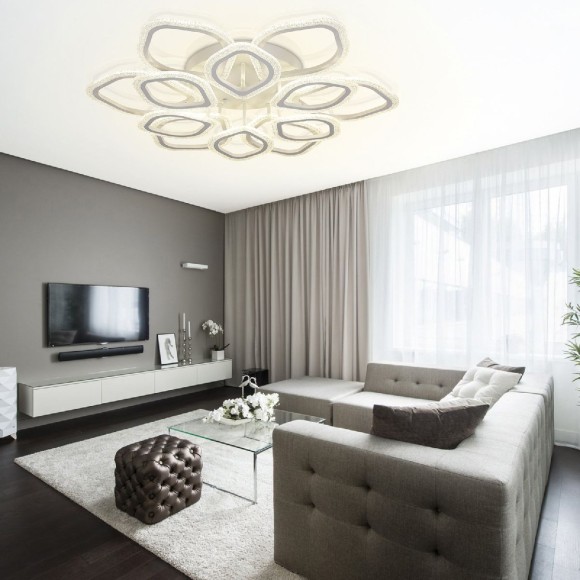 Потолочная светодиодная люстра с пультом управления Natali Kovaltseva Angel LED LAMPS 81193