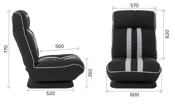 Кресло игровое Goro EVP_569581