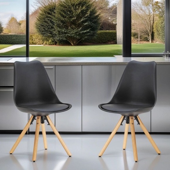 Набор из 2 стульев Haven Cadence HSBI_Y857_black_2