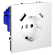 Розетка с USB, A+C Voltum S70 VLS040502
