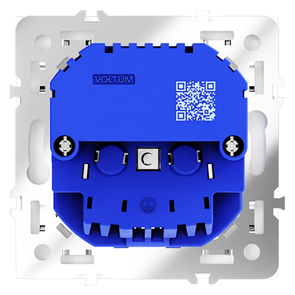 Розетка с USB, A+C Voltum S70 VLS040502