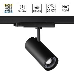 Трековый трехфазный светильник Novotech Port Nail 359584
