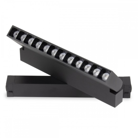 Трековый однофазный светильник AM Group Plain Opal AM591 9W 3000K WH