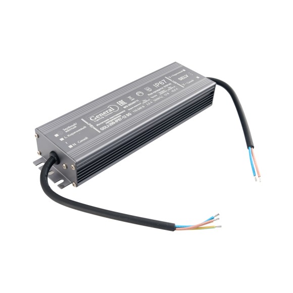 Драйвер светодиодный General GDLI-200-IP67-12 SG 519143